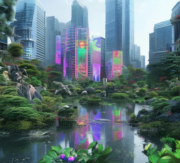 园林城市,从自然到数字的未来